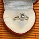 Заказать Серебряное кольцо с природным танзанитом и микро цирконами. OLVIKSOL JEWELRY STORE. Ярмарка Мастеров. . Кольца Фото №3
