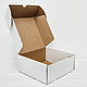 Коробка для посылок, 24х24х10 см, из плотного картона, крафт. Коробки. Упакуй-ка. Ярмарка Мастеров.  Фото №5