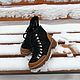 Shoes: West ' brown / black nubuck'. Boots. Hitarov (Hitarov). Online shopping on My Livemaster.  Фото №2