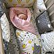 Простынь в детскую кроватку. Одеяло для детей. NaturalBabySoft. Ярмарка Мастеров.  Фото №5