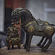 Retro Incense Burner Dragon and Horse Figurine. Incense. ket-di. My Livemaster. Фото №6