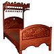 Bed children four-poster Visiting Tales. Furniture for a nursery. WOODMELODY. Online shopping on My Livemaster.  Фото №2