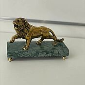 Подарки к праздникам handmade. Livemaster - original item Figurine: The roaring Lion. Handmade.