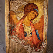 Картины и панно handmade. Livemaster - original item The icon of Archangel Michael from the Zvenigorod Deesis tier. Handmade.