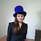 Black cylinder hat, custom tailoring. Carnival Hats. Дом-Тади | Костюмы персонажей | Новогодние костюмы (dom-tadi). My Livemaster. Фото №4
