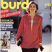 Материалы для творчества handmade. Livemaster - original item Burda Special magazine for full - autumn 1993 in Polish. Handmade.
