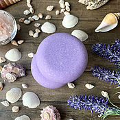 Косметика ручной работы handmade. Livemaster - original item Natural salt soap Lavender and rosemary. Handmade.