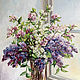  spring bouquet. Oil. Original. Pictures. Valeria Akulova ART. My Livemaster. Фото №5