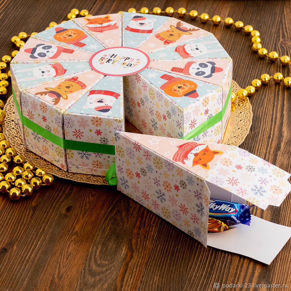 Заказать «Торт в виде подарочной коробки» № с доставкой в Москве | Торты Подарок на заказ