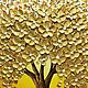 Картина маслом Золотое дерево Интерьерные картины маслом на холсте. Картины. Картины маслом на заказ|Магия картин. Интернет-магазин Ярмарка Мастеров.  Фото №2