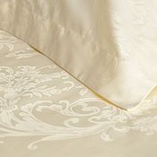 Для дома и интерьера handmade. Livemaster - original item France-bed linen with a jacquard pattern in champagne color. Handmade.
