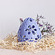 Order Decorative egg (cornflower blue). Hill & Mill. Livemaster. . Eggs Фото №3