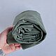 Канвас мраморный зелёный пыльный, 16унц. Ткани. Best Fabric. Интернет-магазин Ярмарка Мастеров.  Фото №2