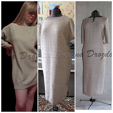 Одежда ручной работы. Ярмарка Мастеров - ручная работа Платье льняное. Handmade.