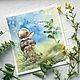 Painting watercolor 'a day in the woods', Pictures, Kansk,  Фото №1