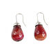 Red strawberry ice earrings large drop earrings with agate. Earrings. Irina Moro. My Livemaster. Фото №5