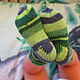 Knitted woolen socks for kids Whales for 2-3 years. Socks. Weather (knitting) Irina. Online shopping on My Livemaster.  Фото №2