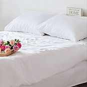 Подарки к праздникам handmade. Livemaster - original item White bedding White duvet cover set White linen bedding Tencel. Handmade.