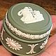Винтаж: Старинная шкатулка, фарфор « бисквит», Wedgwood,  Англия. Шкатулки винтажные. Brocante chez Alla. Ярмарка Мастеров.  Фото №4