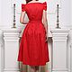 Ланже красное. Платья. FataFutur_dress. Ярмарка Мастеров.  Фото №4