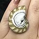 Ring with Ammonite. Rings. serebro-i-kamni-1. Online shopping on My Livemaster.  Фото №2