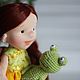 Заказать Кукла игровая (20см) Кукла с одеждой Кукла с гардеробом. @petrova.n_dolls  Куклы и игрушки. Ярмарка Мастеров. . Куклы и пупсы Фото №3