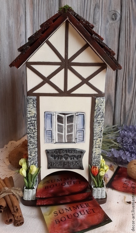 Чайный домик ТЮЛЬПАНЫ. Чайный домик именной. 
Анастасия   (Decor-art)