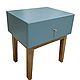 Bedside table Remer blue, Pedestals, Moscow,  Фото №1