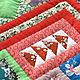 Лоскутное одеяло Весна красна. Одеяла. not_only_linen. Ярмарка Мастеров.  Фото №4