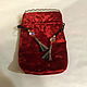 Tarot bag 'Manara' red. Baggie. taronessa. Online shopping on My Livemaster.  Фото №2