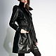 Leather Coat. Raincoats and Trench Coats. Lollypie - Modiste Cat. My Livemaster. Фото №4