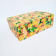 Складная коробка «Апельсиновое настроение», 16x23x7,5 см. Подарочная упаковка. Летара. Интернет-магазин Ярмарка Мастеров.  Фото №2