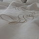 Постельное белье из льна с вышивкой "Королева" (100% лен). Комплекты постельного белья. Постельное белье льняное & сатин (Bestu). Ярмарка Мастеров.  Фото №4