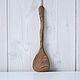 Order Oak spatula, small. Handmade. Color 'walnut'. derevyannaya-masterskaya-yasen (yasen-wood). Livemaster. . Spoons Фото №3