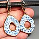 Серьги Очей очарованье.3.0. Серьги классические. Inspiration Ma-Mia. Интернет-магазин Ярмарка Мастеров.  Фото №2