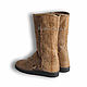 Ugg boots made from Python UGGI. Ugg boots. Exotic Workshop Python Fashion. Online shopping on My Livemaster.  Фото №2