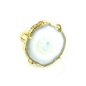 Украшения handmade. Livemaster - original item Large ring with agate 