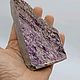 Чароит  полированный  полированный образец. Минералы. Каменный Мастер (Minerali). Ярмарка Мастеров.  Фото №6