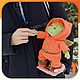  Мандариновый ДракоЗя. Тильда Зверята. Woosh Plush. Интернет-магазин Ярмарка Мастеров.  Фото №2