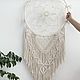 Ловец снов макраме. Панно макраме. Love.macrame.decor. Ярмарка Мастеров.  Фото №6