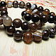 Brown agate, coffee with milk 8 mm. Beads1. Elena (luxury-fittings). Online shopping on My Livemaster.  Фото №2