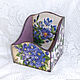 Box for spices viola. Storage Box. Oksana Ketris. My Livemaster. Фото №4