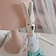 Заказать  Льняной заяц. fabric_toys. Ярмарка Мастеров. . Мягкие игрушки Фото №3