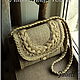 Bag of burlap. Classic Bag. Julia. Online shopping on My Livemaster.  Фото №2