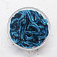 Chenille 5 mm Blue 1 meter polyester. Thread. Ostrov sokrovisch (Anastasiya Graf). Ярмарка Мастеров.  Фото №4