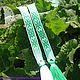 Fertility Belt white-green, Belts and ribbons, Chrysostom,  Фото №1