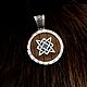 Star of Russia on a wooden shield. Pendant. h-a-n--t-e-r. My Livemaster. Фото №4