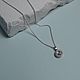 Серебряный кулон с горным хрусталем. Кулон. arc jewels. Интернет-магазин Ярмарка Мастеров.  Фото №2