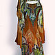 dress long chiffon 'the Firebird'. Dresses. Lana Kmekich (lanakmekich). Online shopping on My Livemaster.  Фото №2