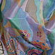 Pastel Cashmere,silk scarf, handmade. Scarves. arkensoie Silkyway. My Livemaster. Фото №5